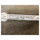 DeDebrly 18.5-Inch Angled Grab Bar