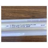 Wilton Large Fondant Rolling Pin with Guide Rings,