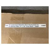 Lostronaut Stainless Steel Backsplash