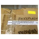 Reversible Metal Backsplash, 24´´ x 30´´