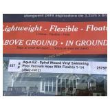 Aqua EZ Spiral Wound Swimming Pool Hose