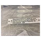 20 Wrap-Around Face Shields