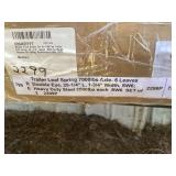 Trailer Leaf Springs, 7000 lbs Axle, 6 Leaves