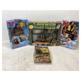 4 G.I. Joe Themed Toys, New in Boxes