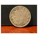 1912 Liberty Head V Nickel Coin