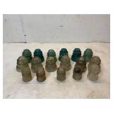17 Glass Insulators