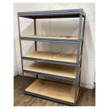 Metal Frame Storage Shelf Unit With MDF Shelves