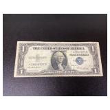1935E One Dollar Silver Certificate