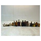 22 Mixed Glass Bottles and Containers