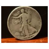 1918 Silver Walking Liberty Half Dollar