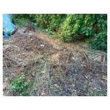 3 Rusted Metal Garden Arches