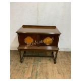 Wooden Storage Cabinet with Turned Legs