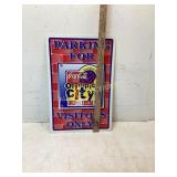 Coca-Cola Olympic City Parking Sign