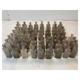 69 Clear Glass Bottles