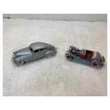 Two Die-Cast Model Cars with Opening Features