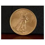 1/10 oz Gold $5 American Eagle Coin