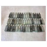 49 Clear Glass Bottles