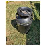 Metal Milk Can with Handles and Lid