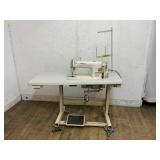 Yamata Industrial Sewing Machine with Table