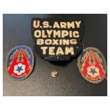 U.S. Army Olympic Boxing Team Patch Set