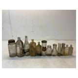 Glass Bottles in 12 Varied Shapes