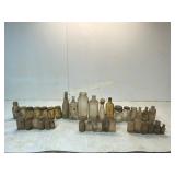 36 Assorted Glass Bottles and Jars