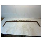 Two-Man Crosscut Logging Saw with Wooden Handles