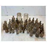 51 Assorted Glass Bottles