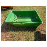 Green Poly Utility Dump Cart Bed