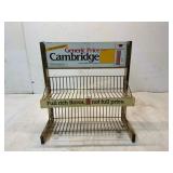 Metal Cambridge Cigarette Store Display Rack
