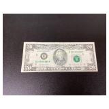 1993 Series $20 Federal Reserve Note