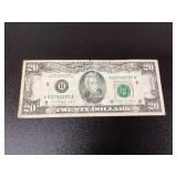 1988A Series $20 Federal Reserve Note