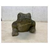 Concrete Frog Garden Sculpture