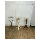 Three Plant or Pedestal Stands