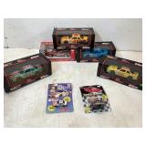 Diecast NASCAR Model Cars in Packaging