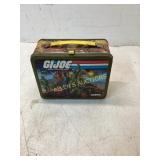 1980s G.I. Joe Metal Lunchbox with Thermos Graphic