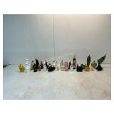 30 Novelty Glass Figurines and Containers