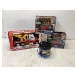 4 Toy Items, Including GM Tow Truck