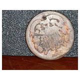 1864 U.S. Two-Cent Coin