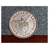 1904 Philippine 1/2 Centavo Coin