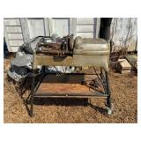 Vintage Industrial Metalworking Lathe