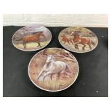 Three Franklin Mint Collectors Plates