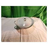 White Covered Porcelain Serving Dish