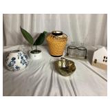 Six-Piece Decorative Home Accessories Lot