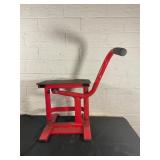 Red Adjustable Motorcycle Lift Stand