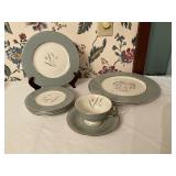 Castleton China Flair Pattern Dinnerware