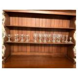 Glass Stemware and Candlestick Holders