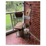 Metal Bakers Rack with Accessories