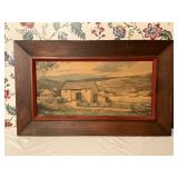 Framed Nostalgic Autumn Print by Stuart