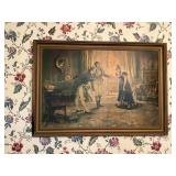Framed Antique-Style Print by Enoch J. Woolverton